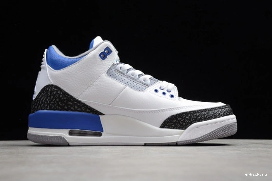 Cheap EP WHITE CT8532-145 AIR BLUE 3 JORDAN RETRO CT8532-145 0201